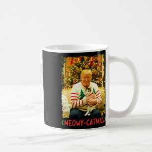 Mug Drôle Trump Noël Amoureux des Chats Meowy Catmas C