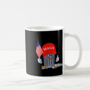Mug Drôle Trump poubelle peut personnage de dessin Ame