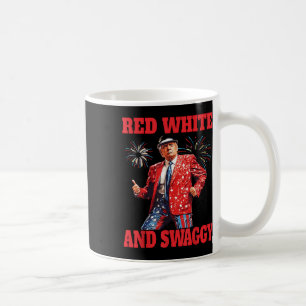 Mug Drôle Trump Rouge Blanc Et Swaggy Trump Danse 4ème