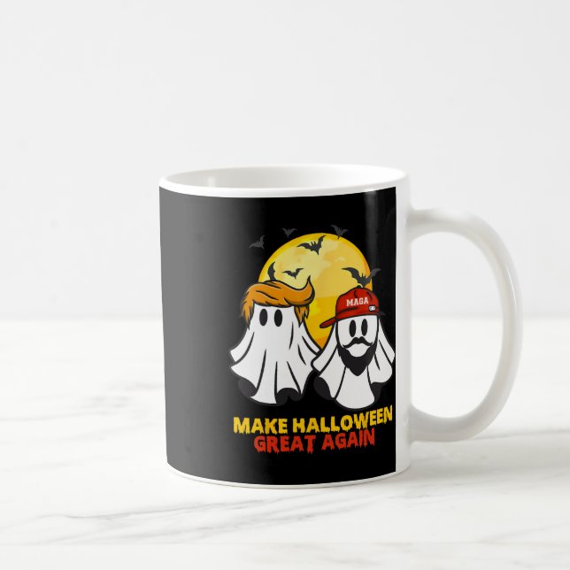 Mug Drôle Trump Vance Ghost Mega Casquette Faire Hallo (Droite)
