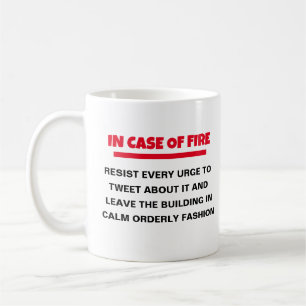 Mug Drôle Tweet Urge personnalisable Humour des médias