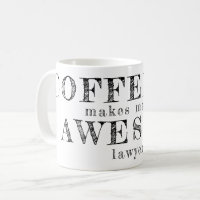 Drôle typographie cadeau personnalisé pour avocat