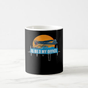 Mug Drôle Vêtements d'aviation être bureau Drôle cadea