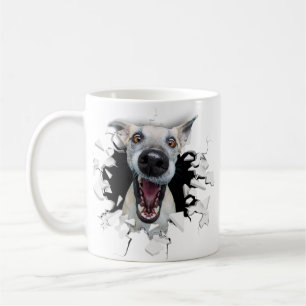 Mug Drôle visage chien