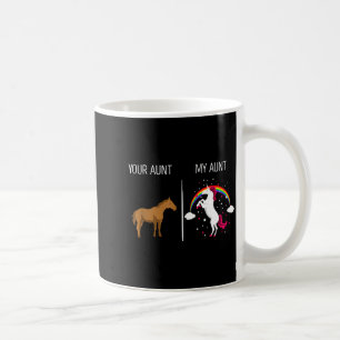 Mug Drôle Votre Tante Ma Tante Cheval Licorne Nouvelle