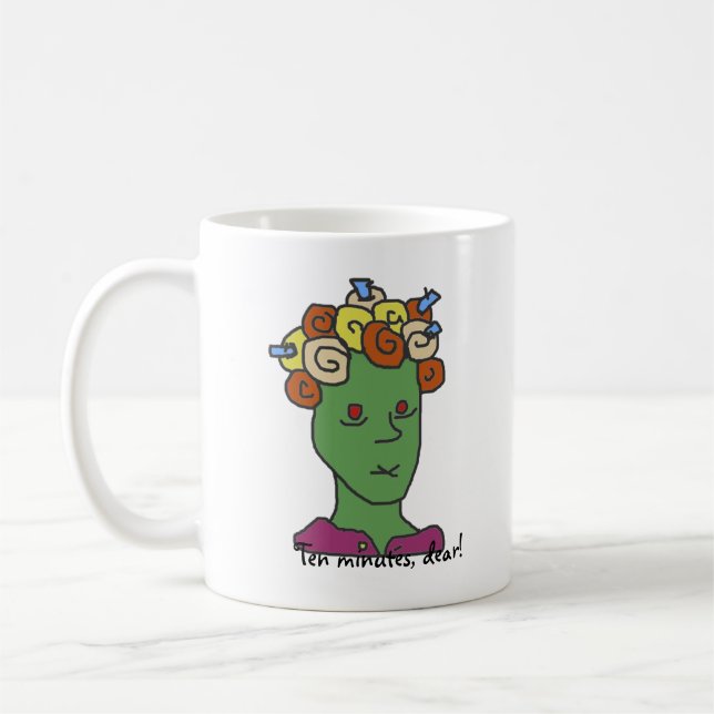 Mug Drôle WEIRDOS Sleepy Cartoon (Gauche)