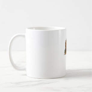 Mug Drôle Whippet Bigfoot Chien Marcher Chien Maman Pa