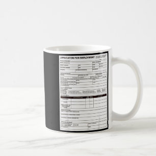 Mug Drôle Y Candidature Emploi Costume Halloween Farce