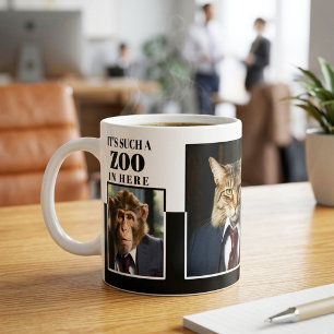 Mug Drôle Zoo d'entreprise Juste une autre journée au 