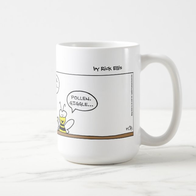 Mug DrôleOiseaux et abeilles (Droite)