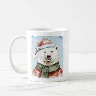 Mug Drôles d'animaux pour Noël - Ours polaire 1