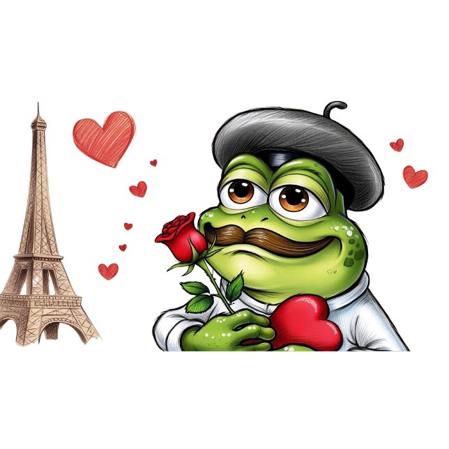 Mug drôles de grenouille romantique pour la journée de (Créateur téléchargé)
