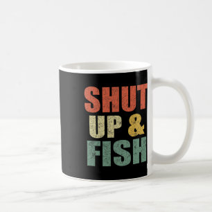 Mug Drôles d'hommes, taisez-vous et pêchez B pêche pap
