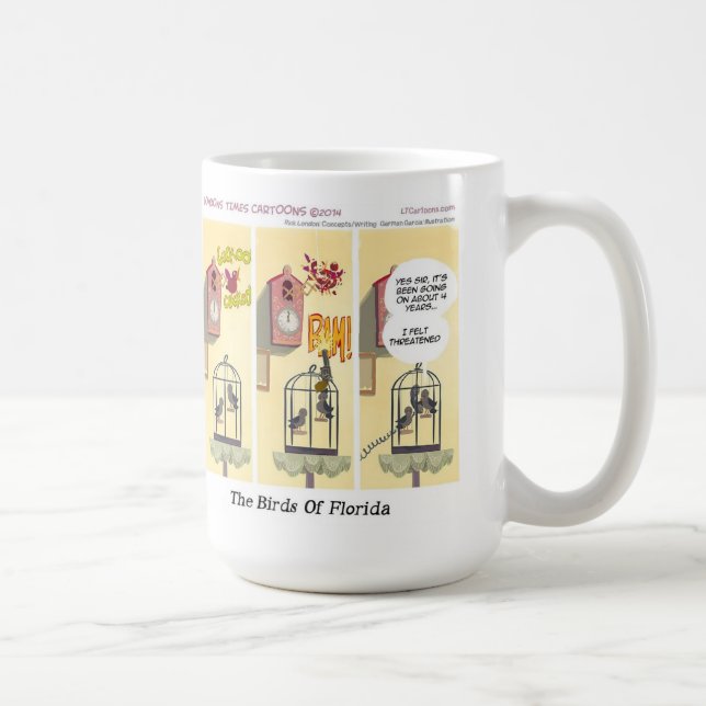 Mug Drôles d'oiseaux de Floride "Stand Your Ground" (Droite)