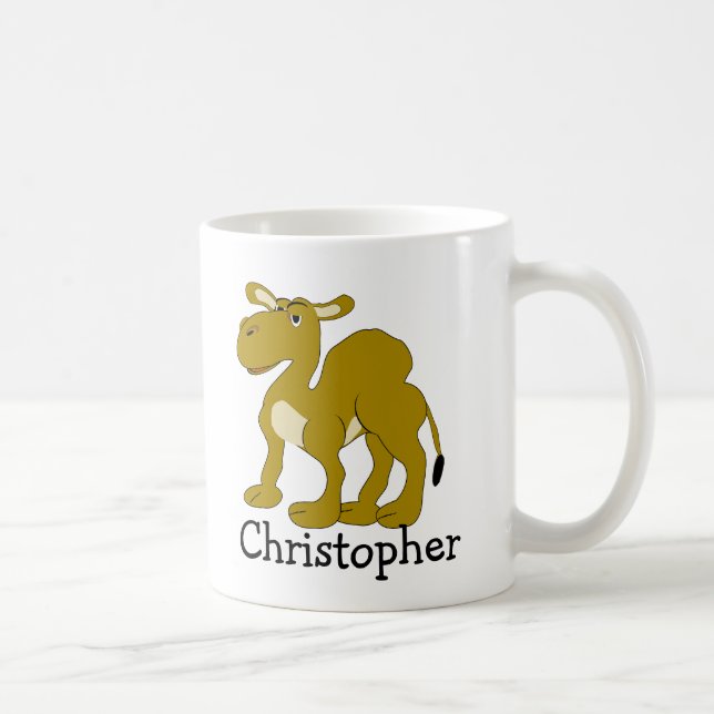 Mug Dromedary Camel Design Personalised (Droite)