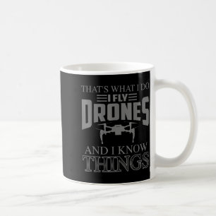 Mug Drone drôle d'art pour hommes femmes garçons cours