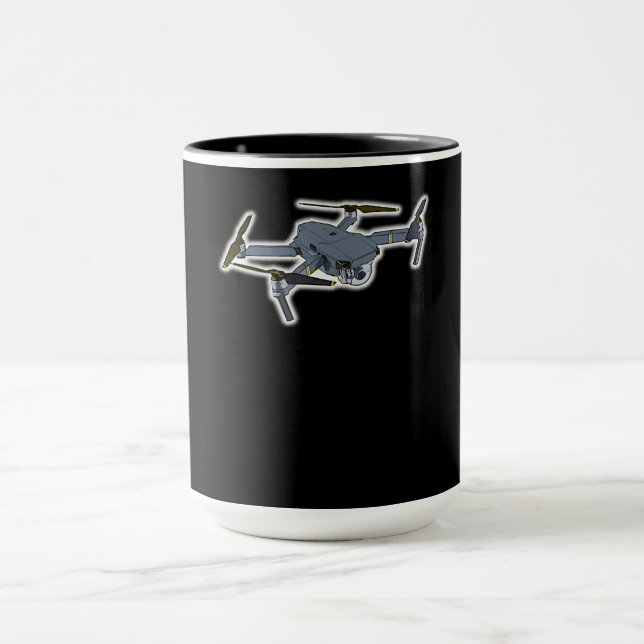 Mug Drone Pilote Quadcopter Pilote Drone (Centre)