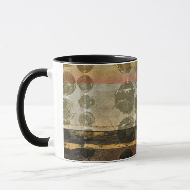 Mug Droplets verts circulaires (Gauche)