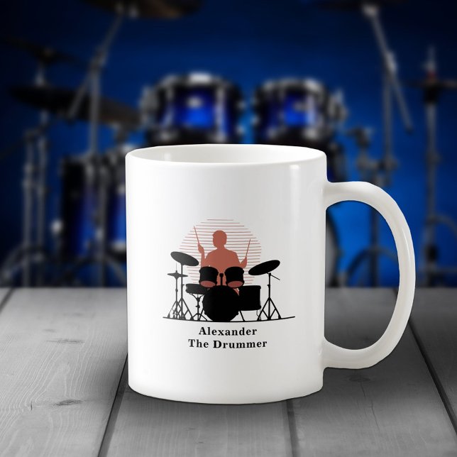Mug Drummer (Drummer Coffee Mug)