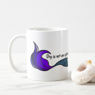 Mug Dry n'est pas une option violet & turquoise sirène