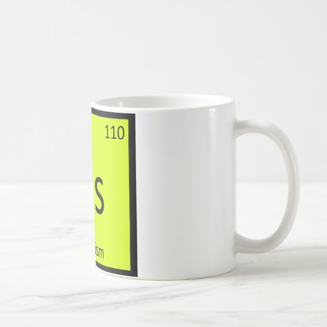 Mug Ds - Dadaïsme Art Chimie Symbole du tableau périod (Droite)