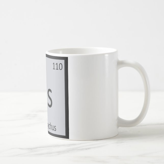 Mug Ds - Deinonychus Dinosaure Tableau Périodique Chim (Droite)