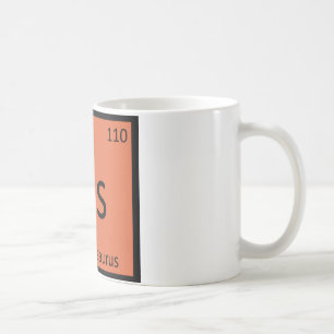 Mug Ds - Dilophosaurus Dinosaure Symbole de Chimie
