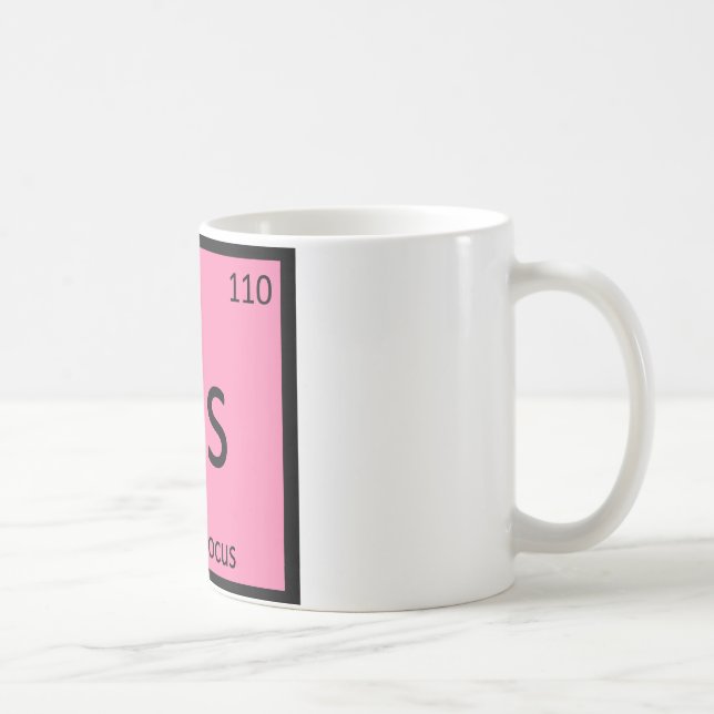 Mug Ds - Diplodocus Dinosaure Chimie Tableau Périodiqu (Droite)