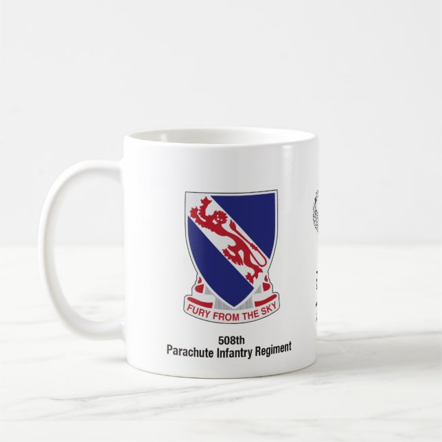 Mug du 508e régiment d'infanterie de parachute (Gauche)