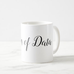 Mug du bureau de la Reine des données