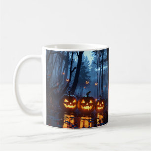 Mug du Citrouille démon - Anime Halloween Coffee M