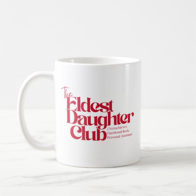 Mug du club de fille aînée (Gauche)