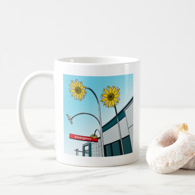 Mug du département d'urgence (Avec donut)