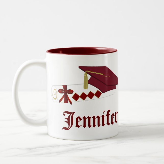 Mug du diplômé sur mesure (Gauche)