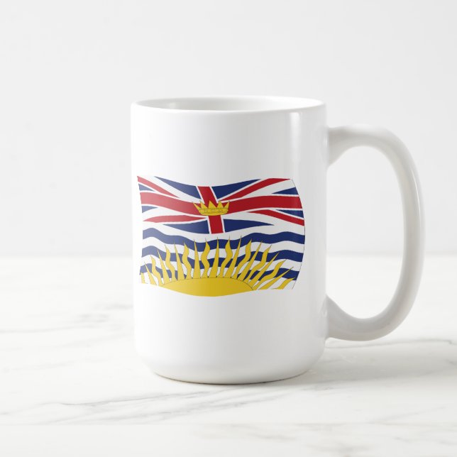Mug du drapeau de la Colombie-Britannique (Droite)