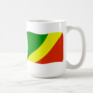 Mug du drapeau de la République du Congo
