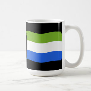 Mug du drapeau de la Sierra Leone