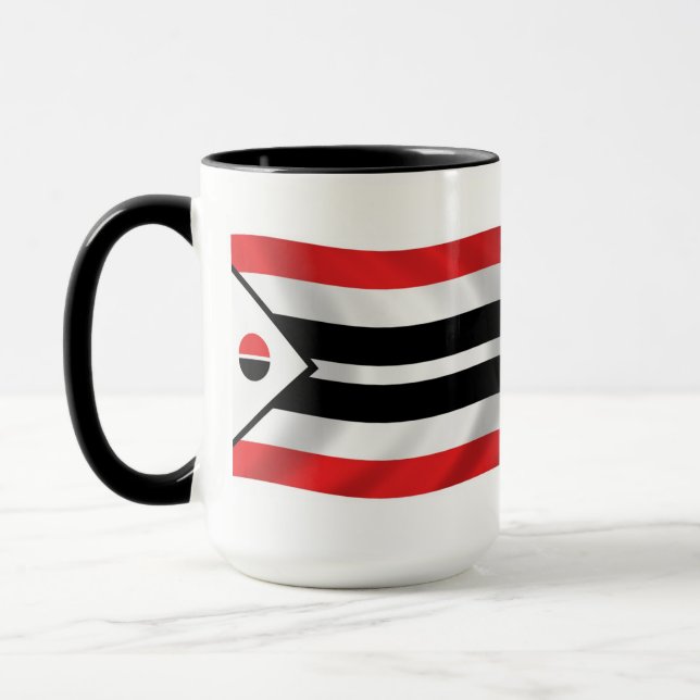 Mug du drapeau de la tribu Arapaho (Gauche)