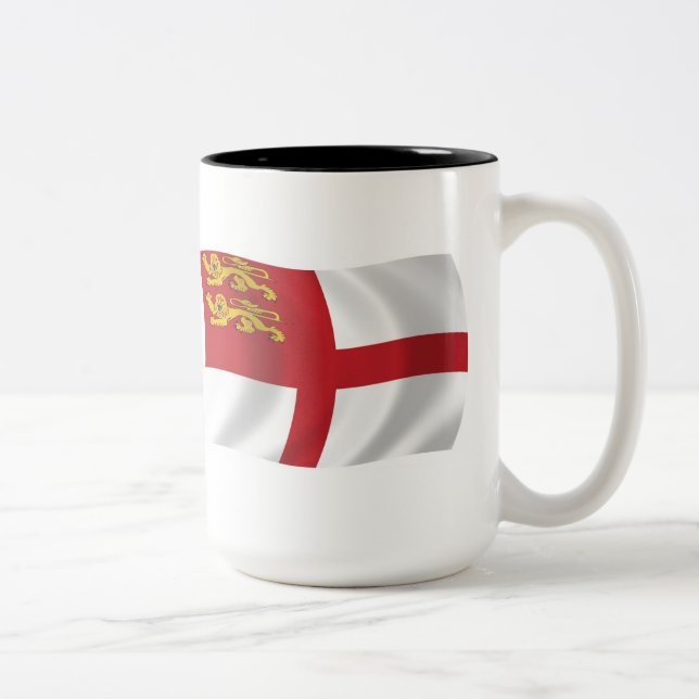 Mug du drapeau de Sark (Droit)