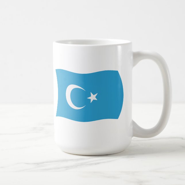 Mug du drapeau de Xinjiang ouïghour (Droite)