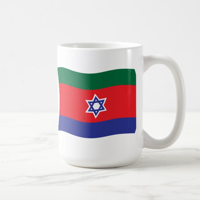 Mug du drapeau des Bnei Menashe (Droite)