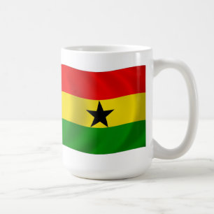 Mug du drapeau du Ghana