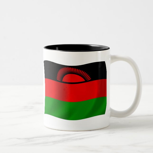 Mug du drapeau du Malawi (Droit)
