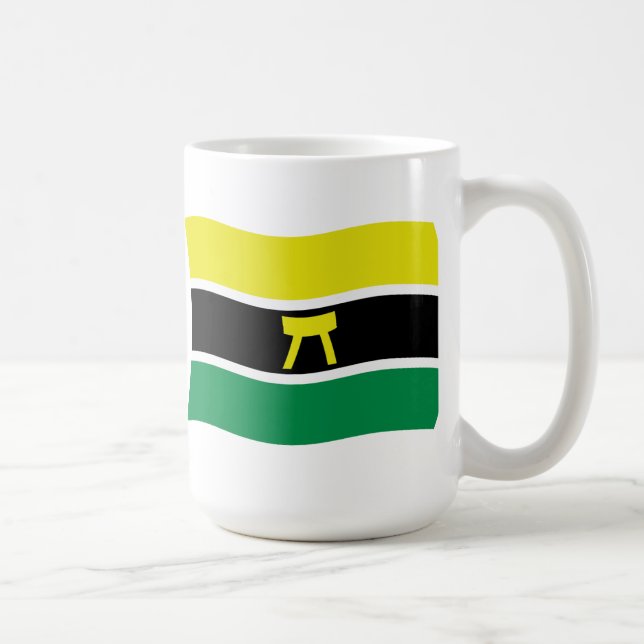 Mug du drapeau du peuple Ashanti (Droite)