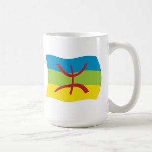 Mug du drapeau du peuple berbère