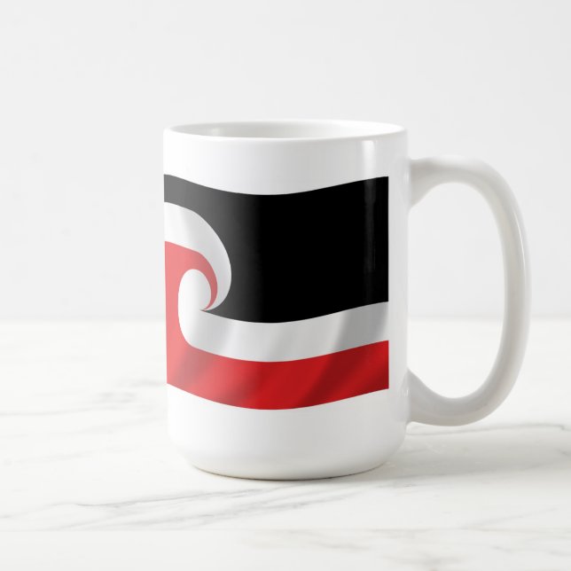 Mug du drapeau du peuple Maori (Droite)