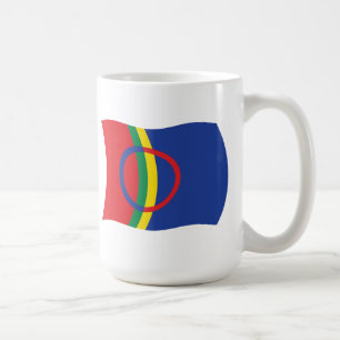 Mug du drapeau du peuple Sami