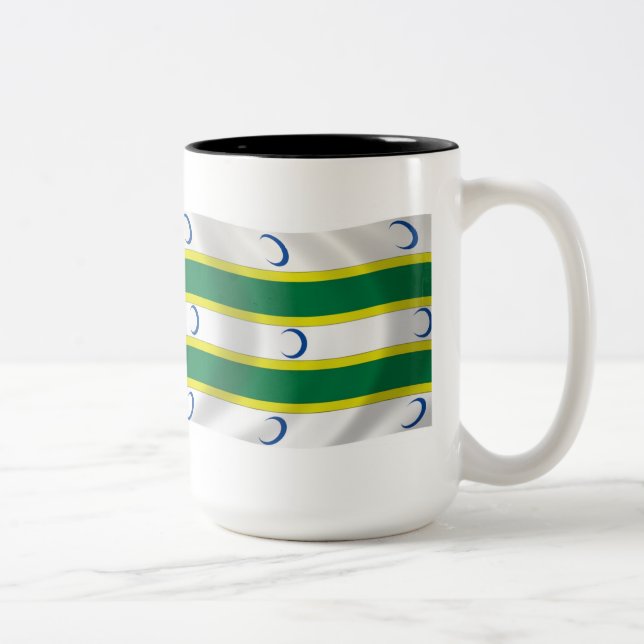 Mug du drapeau du Turkménistan (Droit)