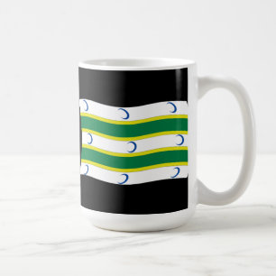 Mug du drapeau du Turkménistan