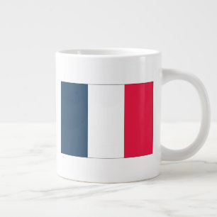 Mug du drapeau français avec le nom de l'hymne nat